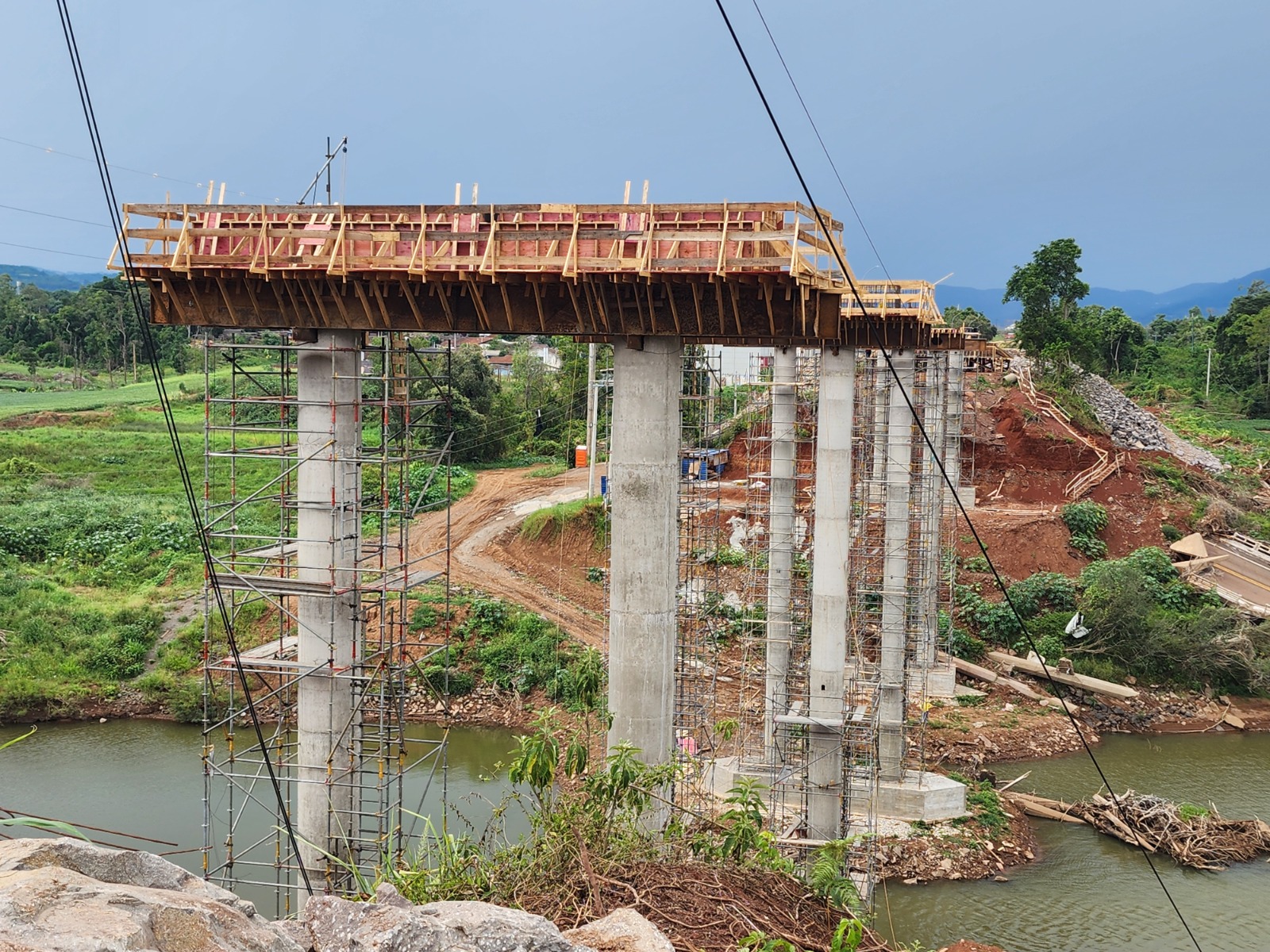 EGR mantêm data de entrega da ponte na ERS 130 entre Lajeado e Arroio do Meio para 29/03