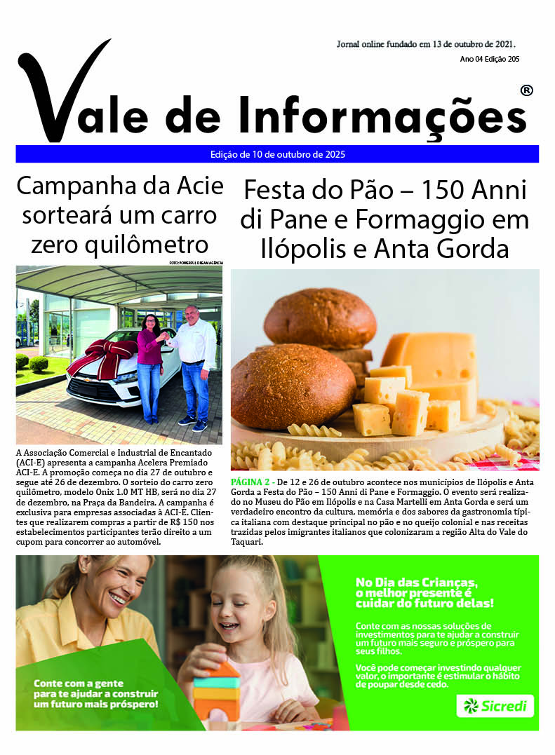 Edição de 10/10/2025