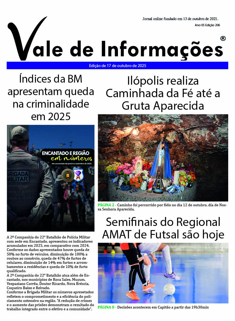 Edição de 17/10/2025