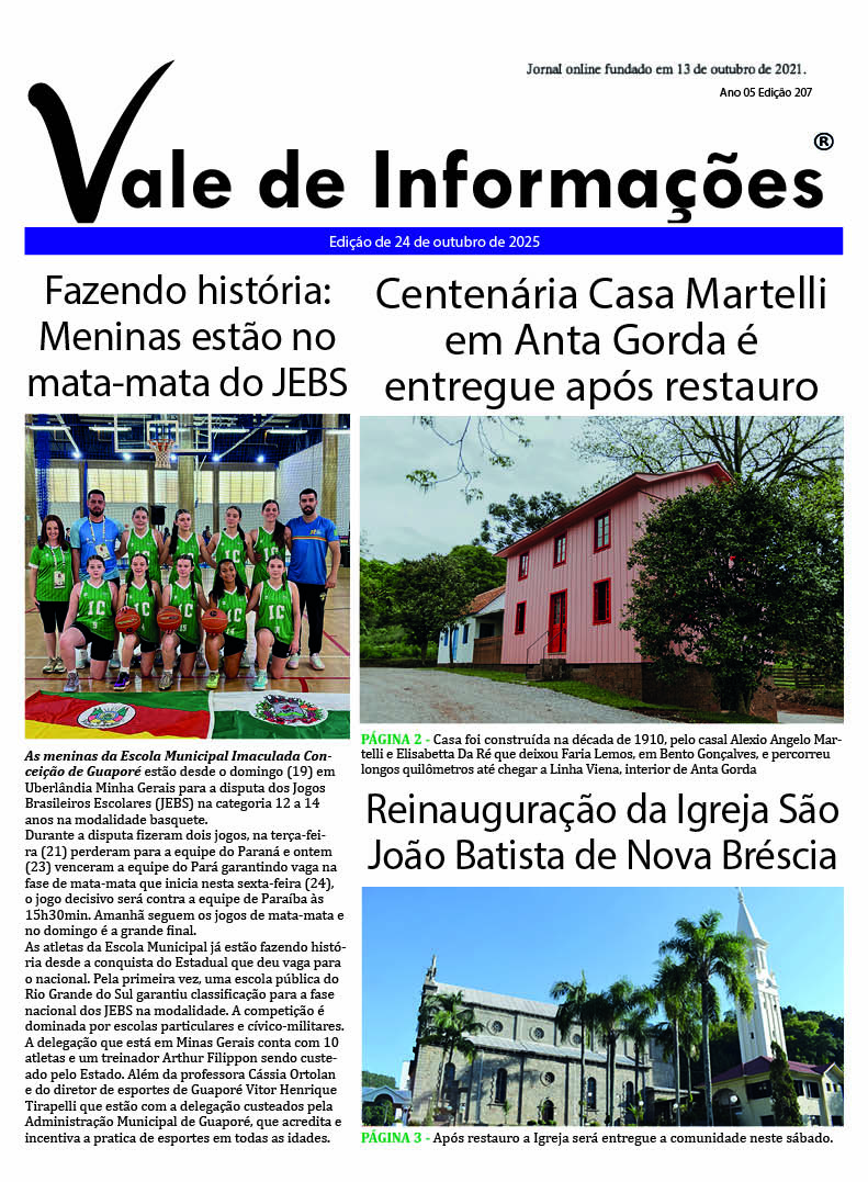 Edição de 24/10/2025