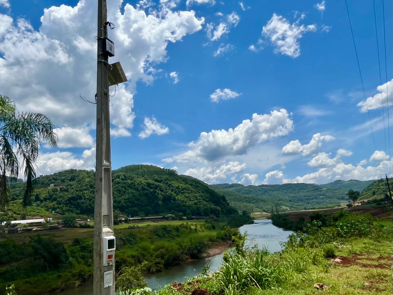 Muçum recebe primeiro sensor de medição do Rio Guaporé