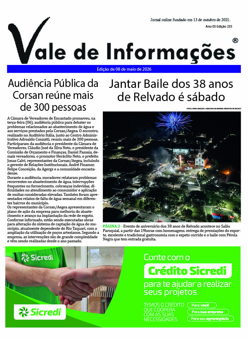 Edição 08/05/2026