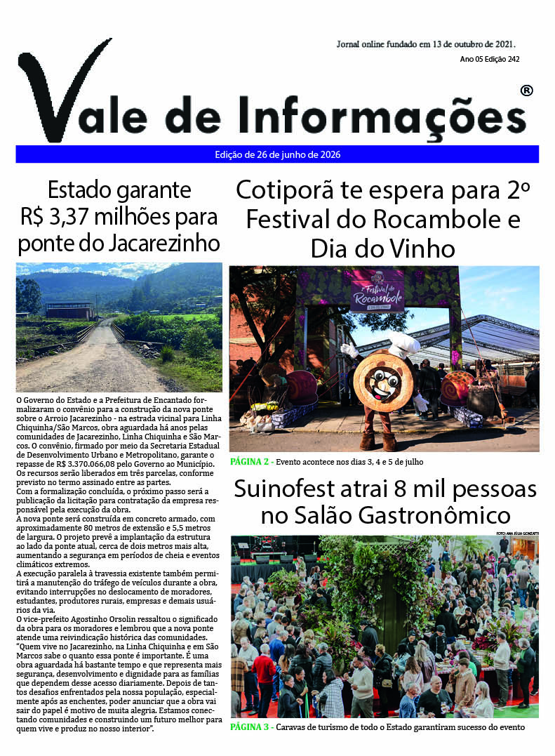 Edição de 26/06/2026