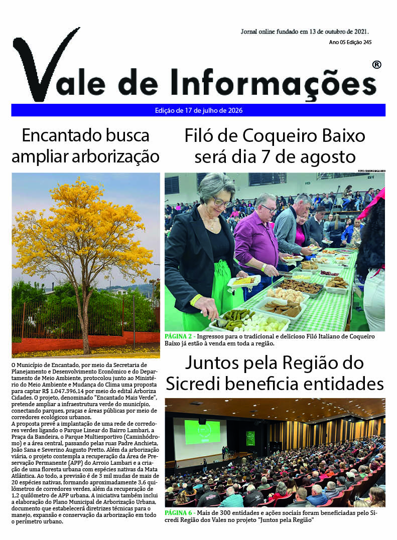 Edição de 17/07/2026