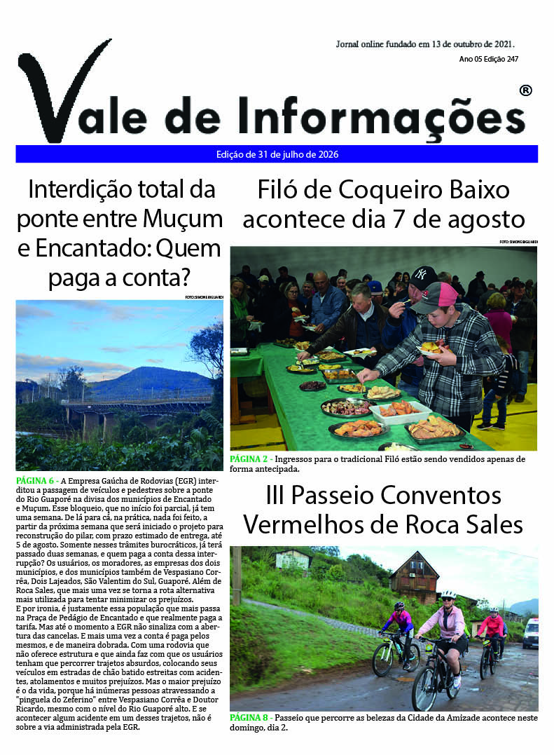 Edição de 31/07/2026
