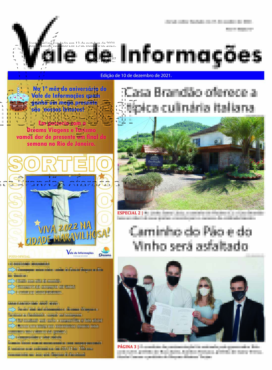 Jornal val do rio - Informação